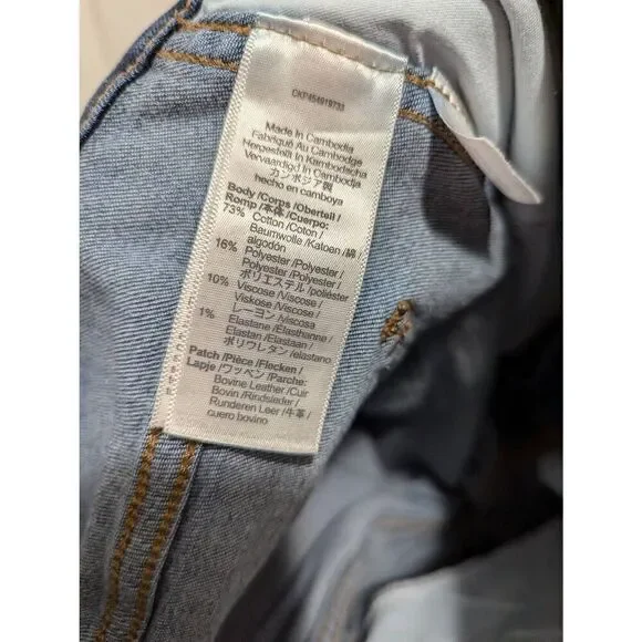 Madewell High Rise 10 Skinny Jeans size 30
